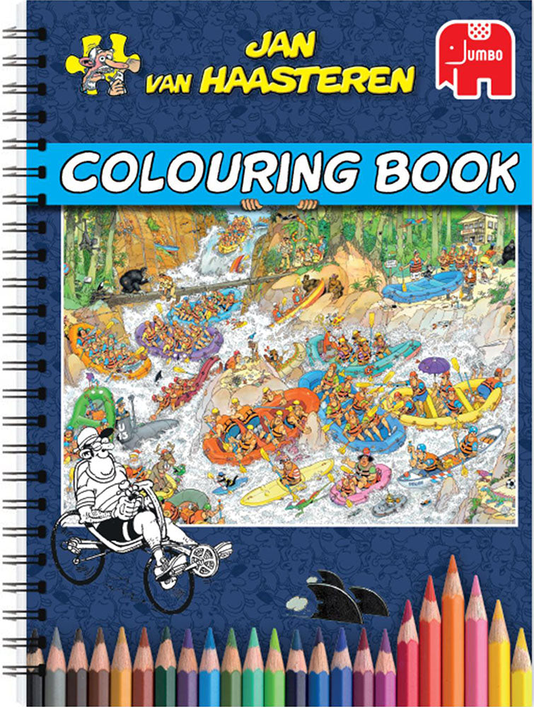 Jumbo Jan Van Haasteren Colouring Book
