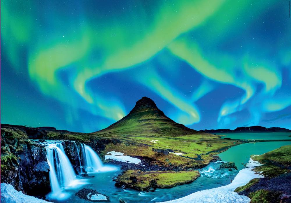 Aurora Borealis, Iceland (1500 pcs)