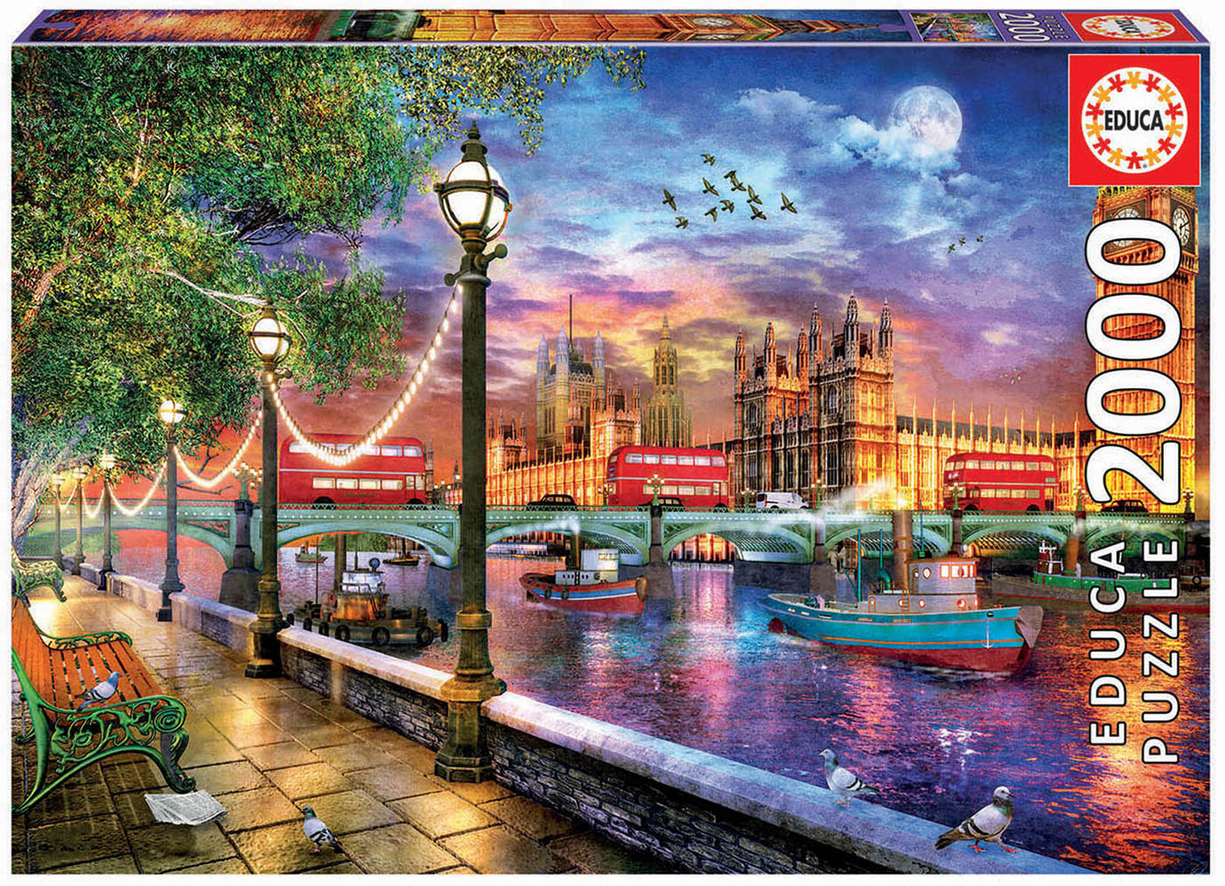 London At Sunset, Dominic Davison (2000pcs)