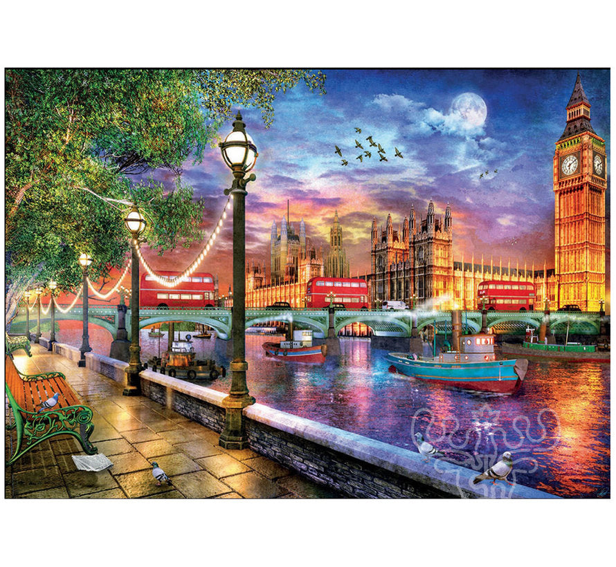 London At Sunset, Dominic Davison (2000pcs)