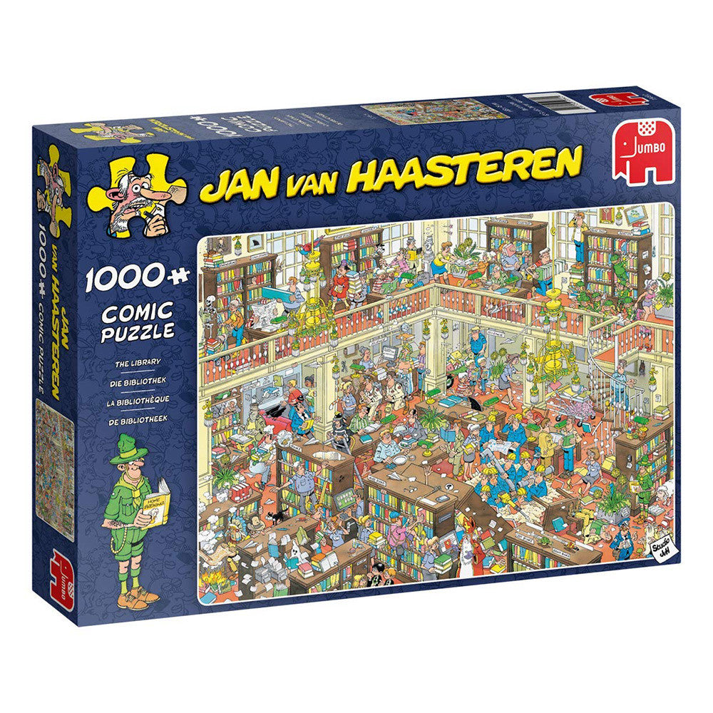 The Library / La bibliothèque, JVH (1000pcs)