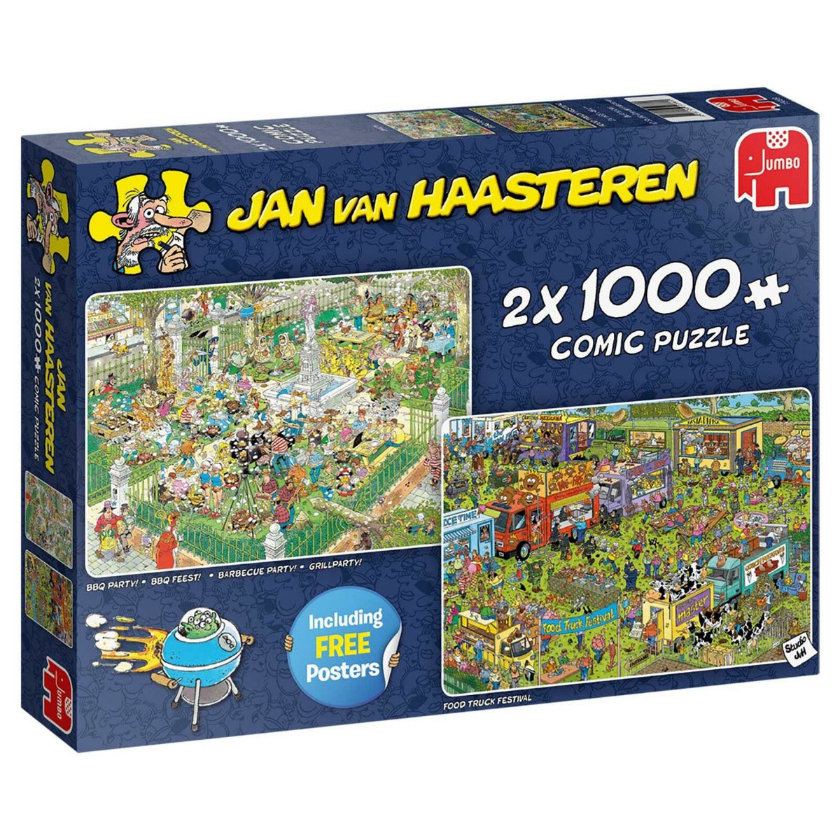 BBQ Party and Food Truck Festival (2x1000pcs)