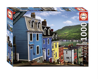 Maisons colorées, St-John's, Terre-Neuve