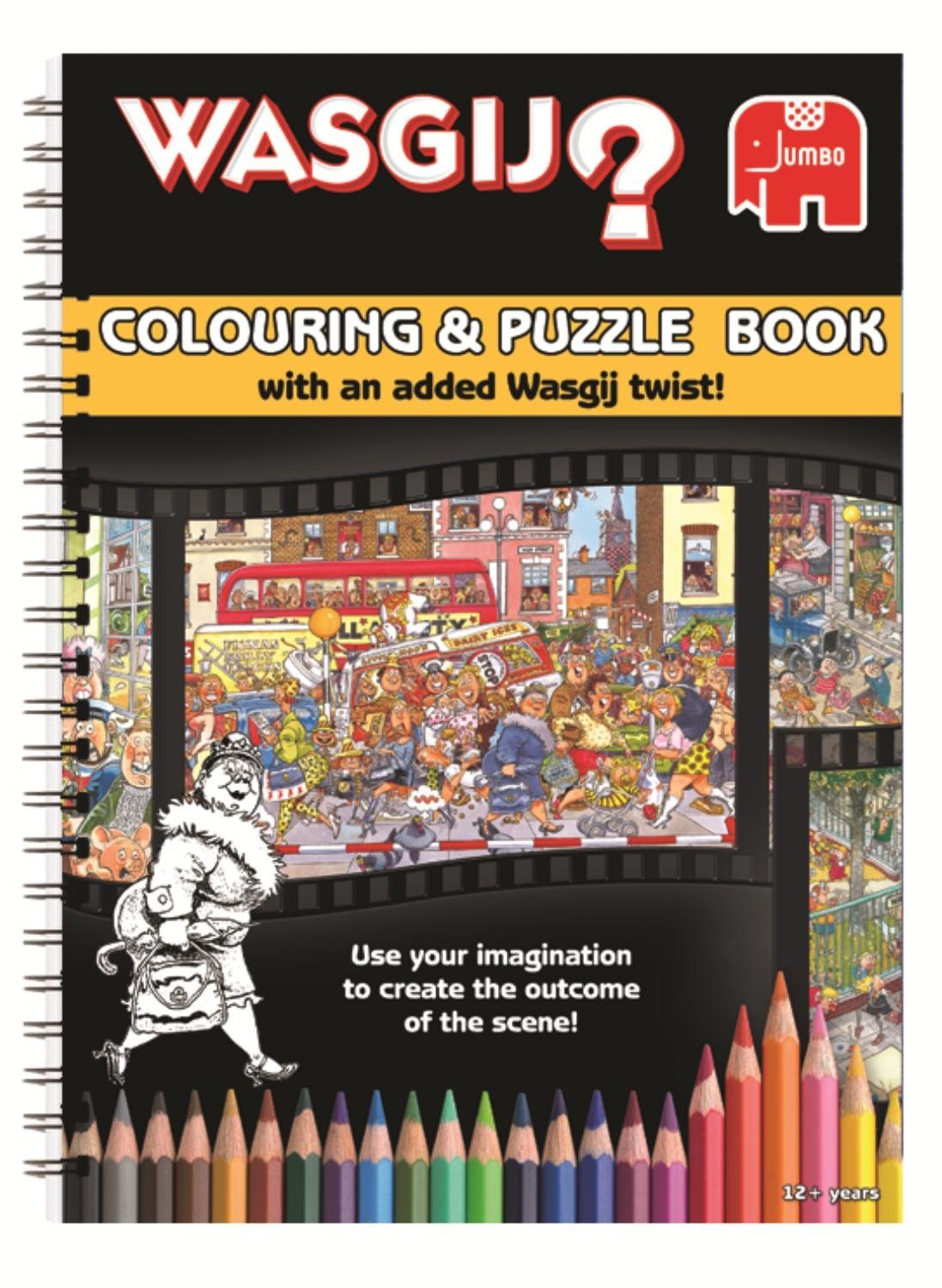Wasgij Colouring and Puzzle Book