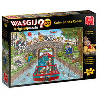 Wasgij? Original #33, Calm on the Canal! / Panique sur le canal !