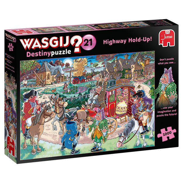 Wasgij Destiny #21, Highway Hold-up! / Bandits de grands chemins !