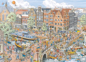 Ravensburger Amsterdam, villes du monde