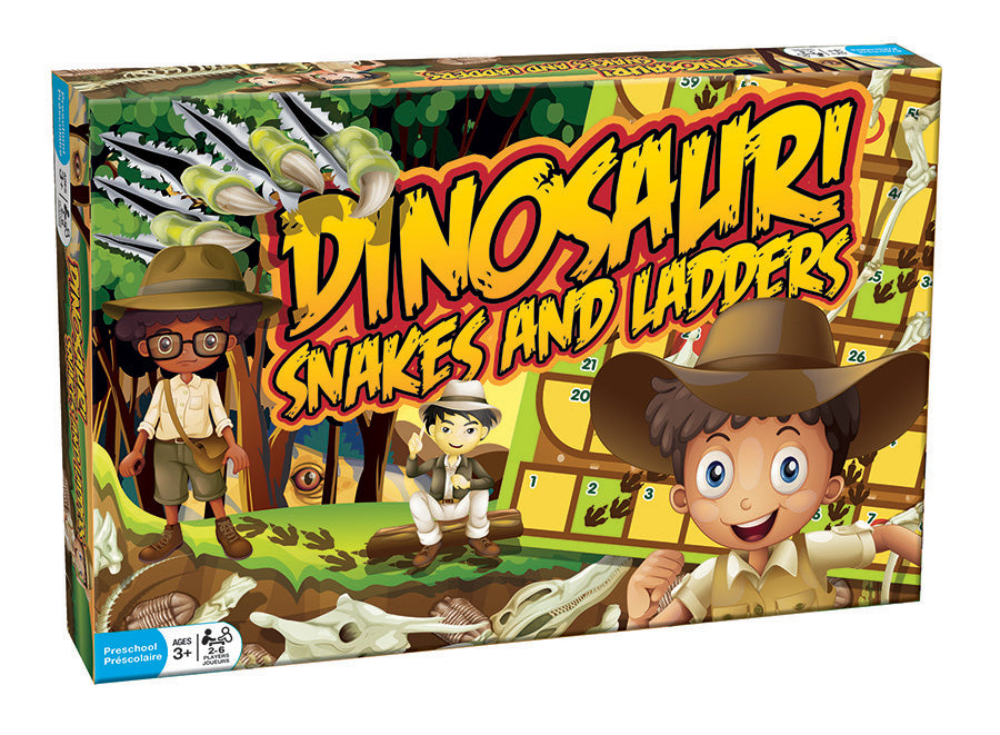 Dinosaures serpents et échelles