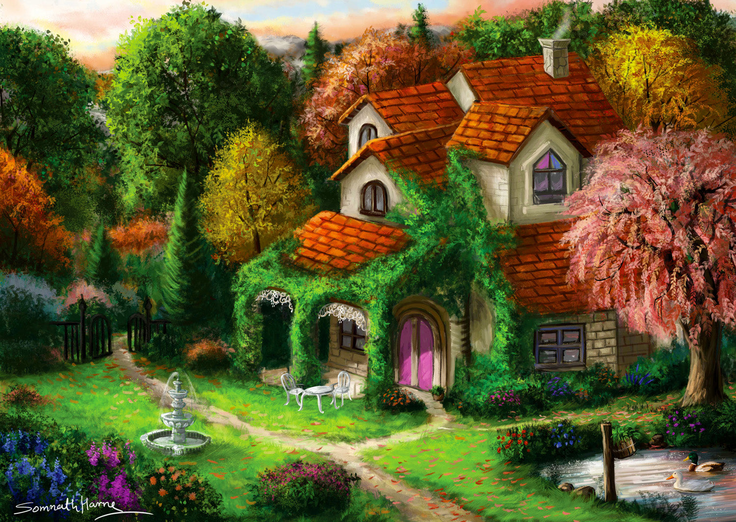 Enjoy- Cottage in the Forest (1000pcs)