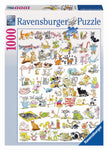 PFG Ravensburger 101 chats et 1 souris (utilisation / utilisée - puzzles pour de bon)