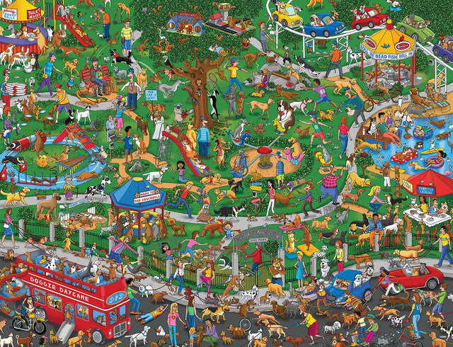Le parc pour chiens (500pcs)