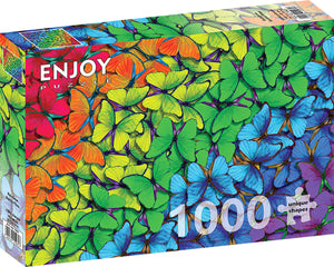 Papillons arc-en-ciel (1000pcs)