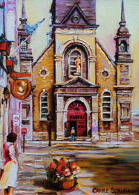 Ravensburger Church Bonsecours in Montreal, Carole Spandau