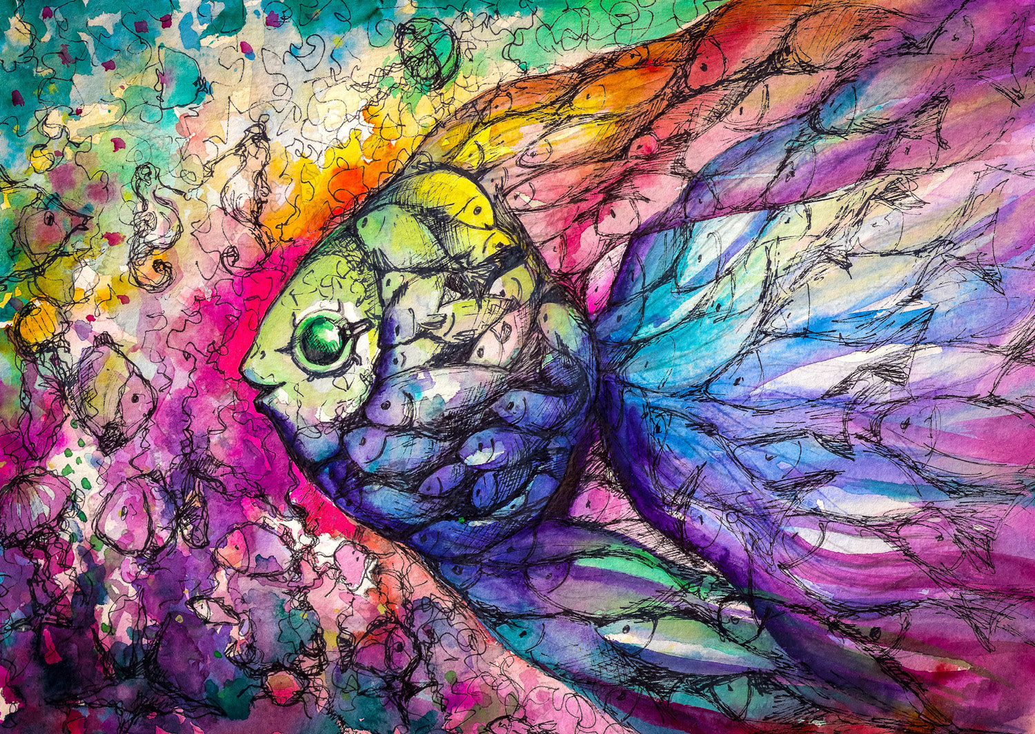 DMG Fishes (1000pcs) (DAMAGED BOX)