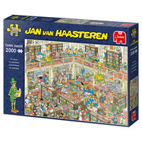 PFG The Library / LA Bibliotèque, JVH (2000pcs) (utilisation / utilisée - puzzles pour de bon)