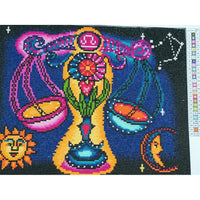 Balance / Balance, peinture de diamant