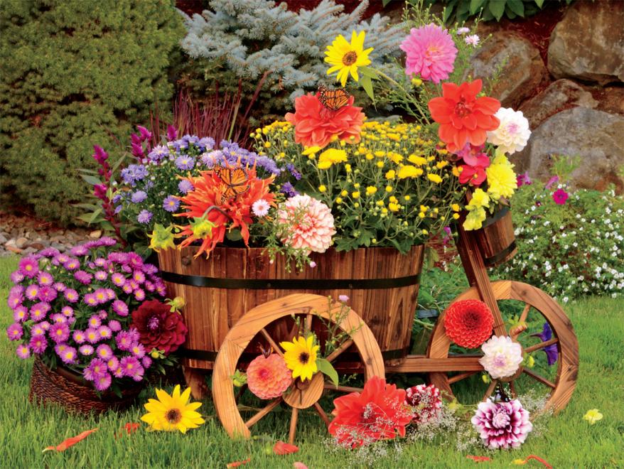 Flower Wagon