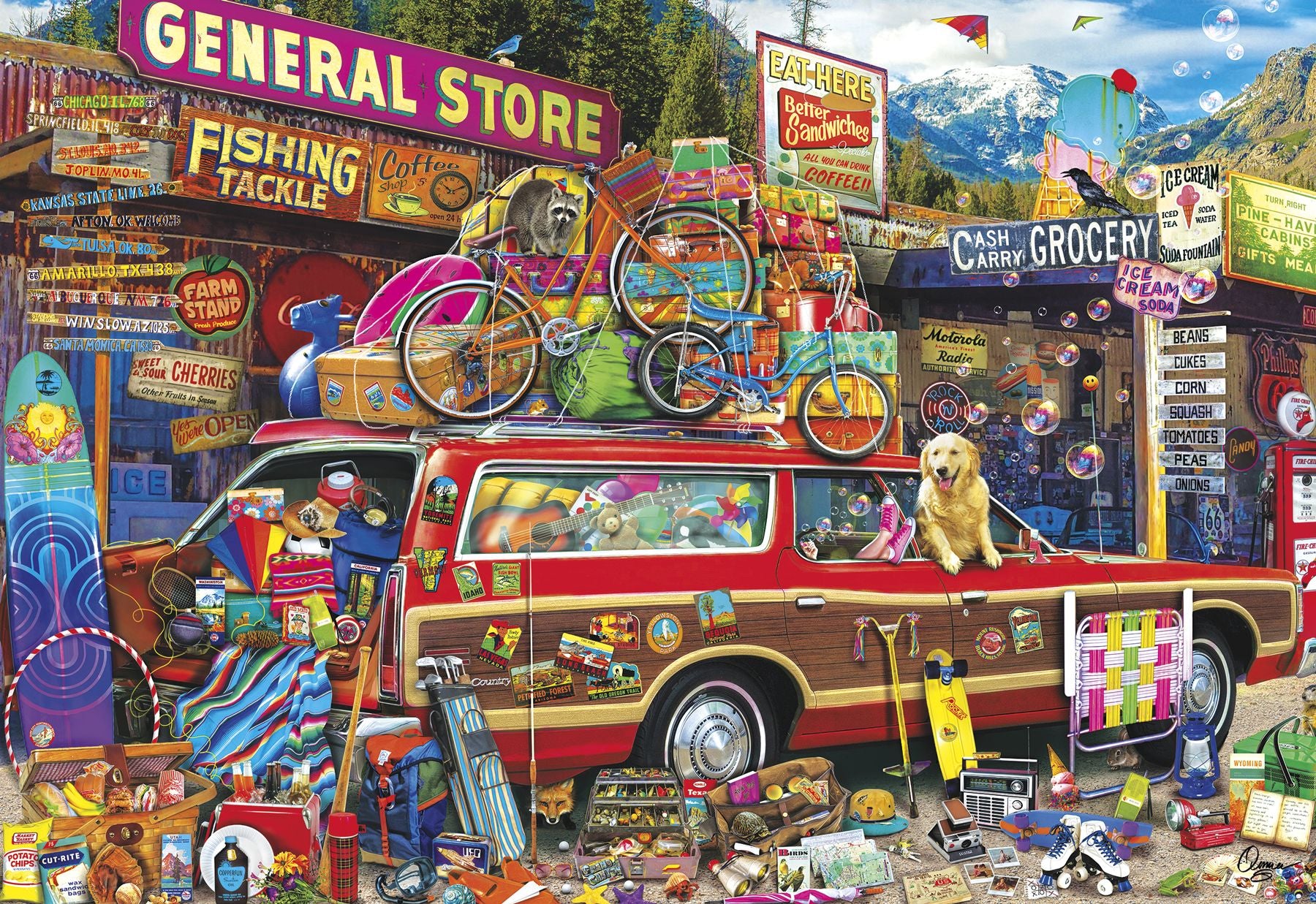 Family Vacation, Aimee Stewart (2000pcs)