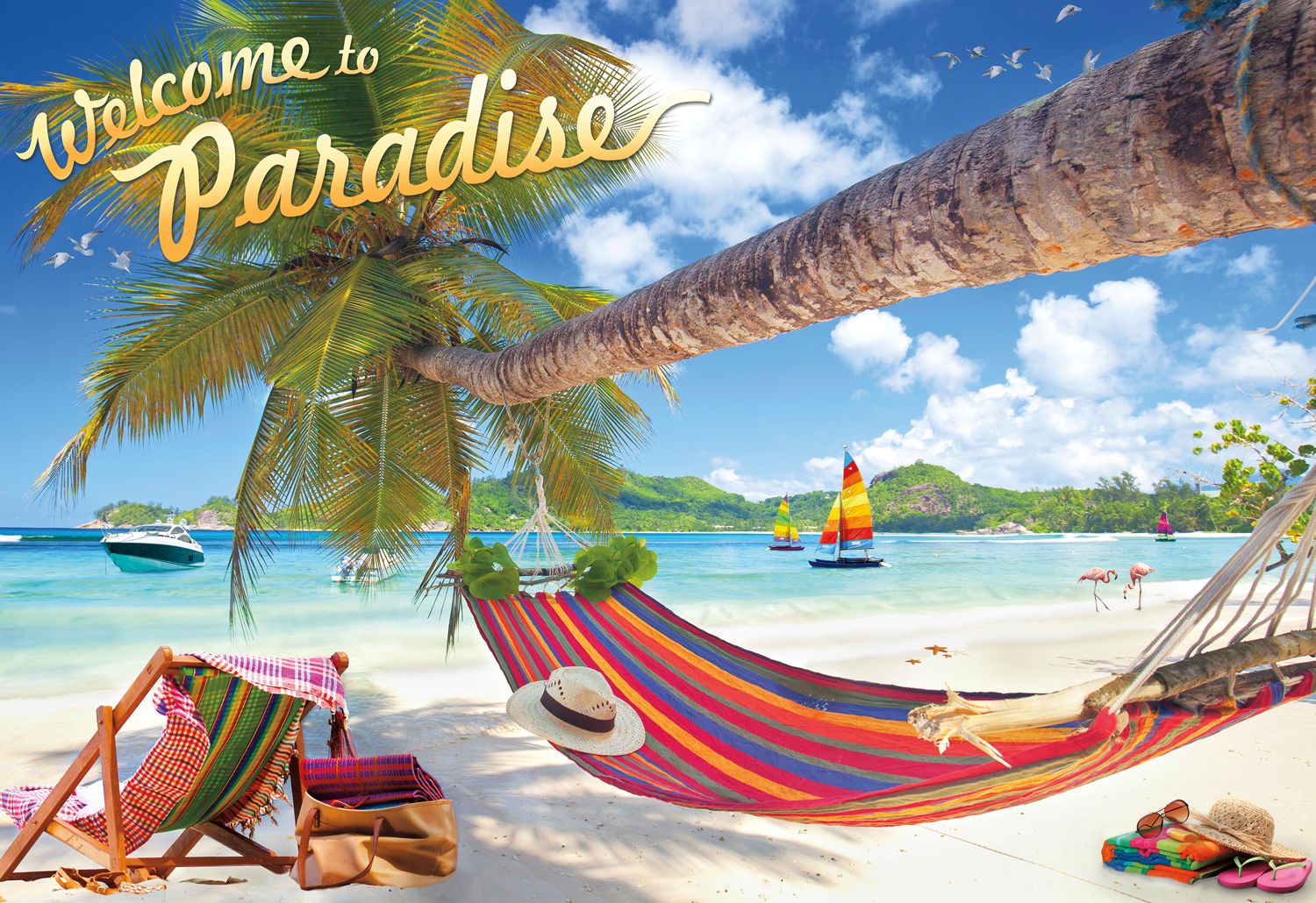 Bienvenue à Paradise (2000pcs)