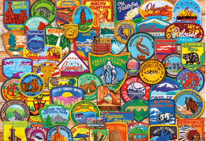DMG National Park Patches (DAMAGED BOX)