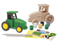 Tracteur John Deere - Kit de peinture en bois de tracteur