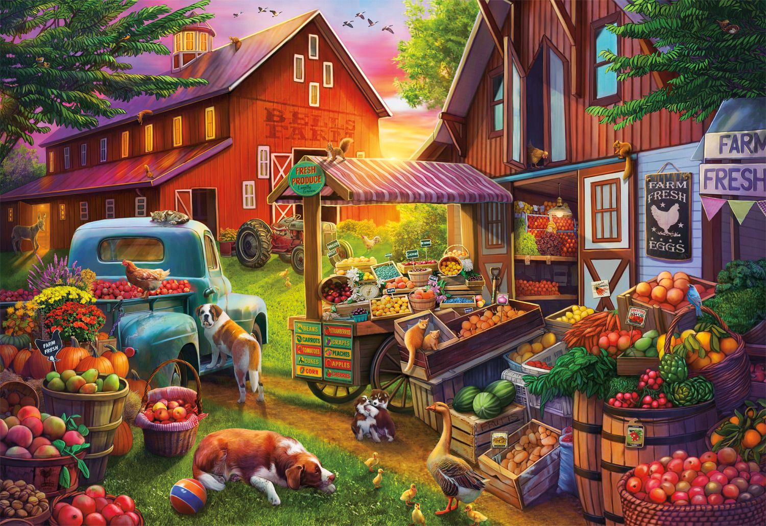 DMG Bells Farm (2000pcs) (DAMAGED BOX)