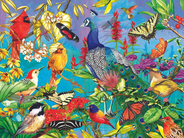 Peacock Garden (1000pcs)