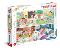 Une belle journée - 4 en 1 puzzle