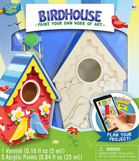 Birdhouse, Love Birds - Paint Your Own