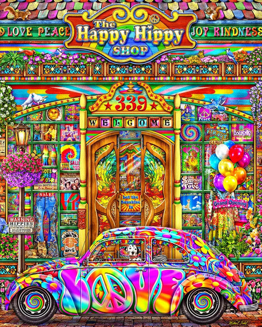 The Happy Hippy Shop (1000pcs)