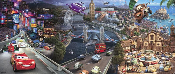 Buy Ravensburger cars 2 panorama, disney pixar Puzzle | Jigsaw Jungle