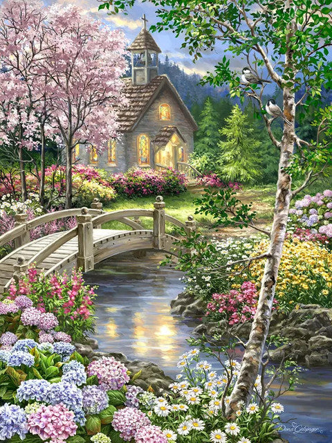 Spring Chapel, Dona Gelsinger (500pcs)