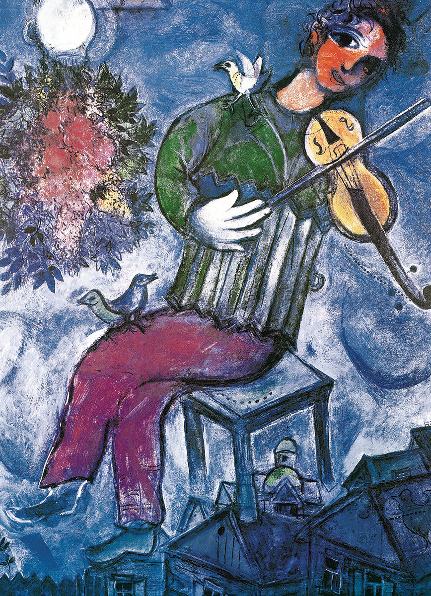 The Blue Violinist, Marc Chagall