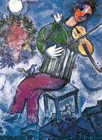 Le violoniste bleu, Marc Chagall