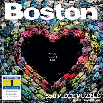 We WILL Finish the Race - Boston One Fund Tribute Puzzle