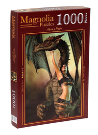 Femme et dragon (1000pcs)