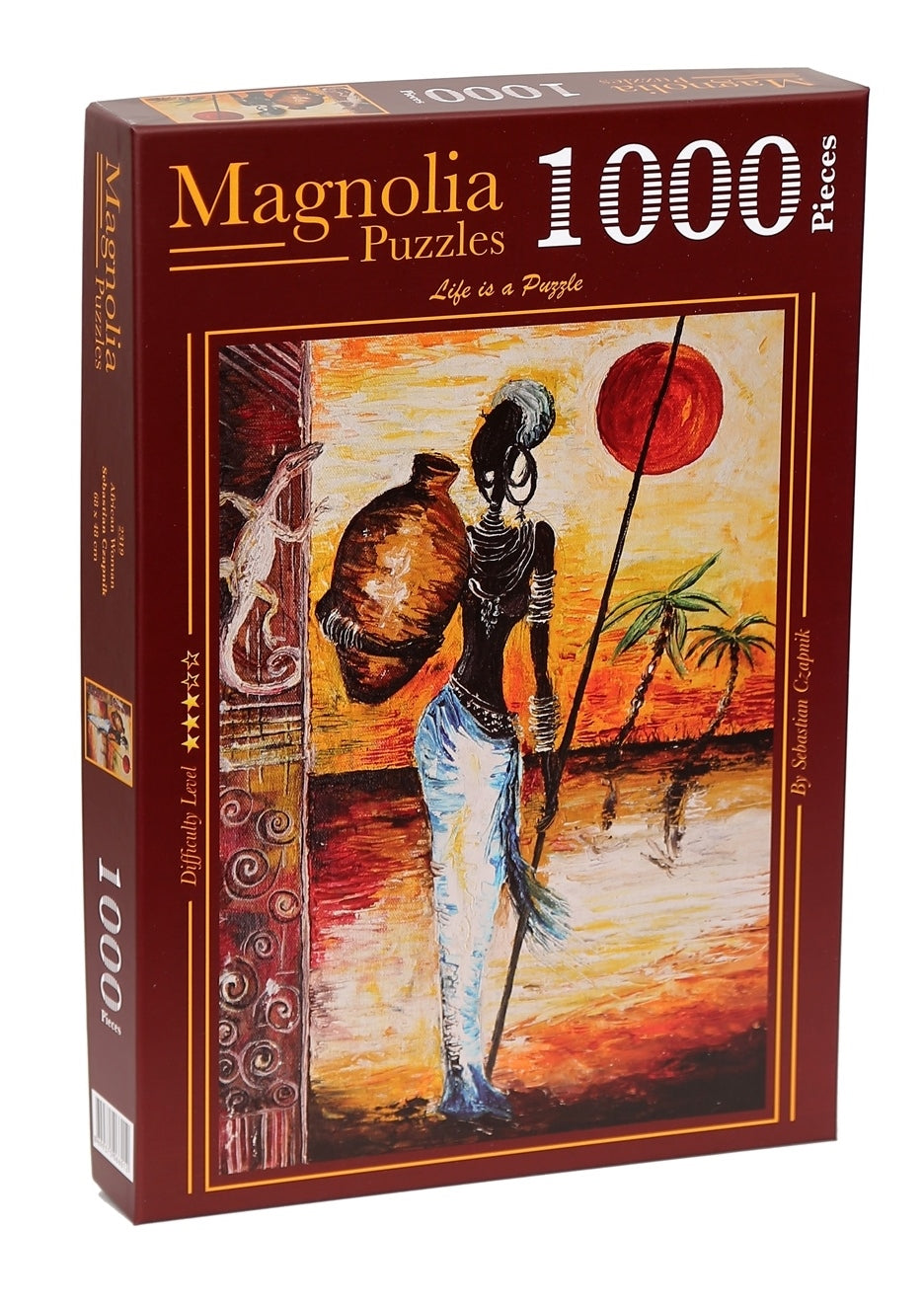 Femme africaine (1000pcs)