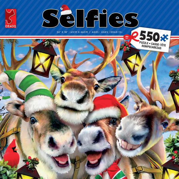 Selfies Christmas - Reindeer Selfie