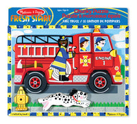 Camion de pompiers - puzzle