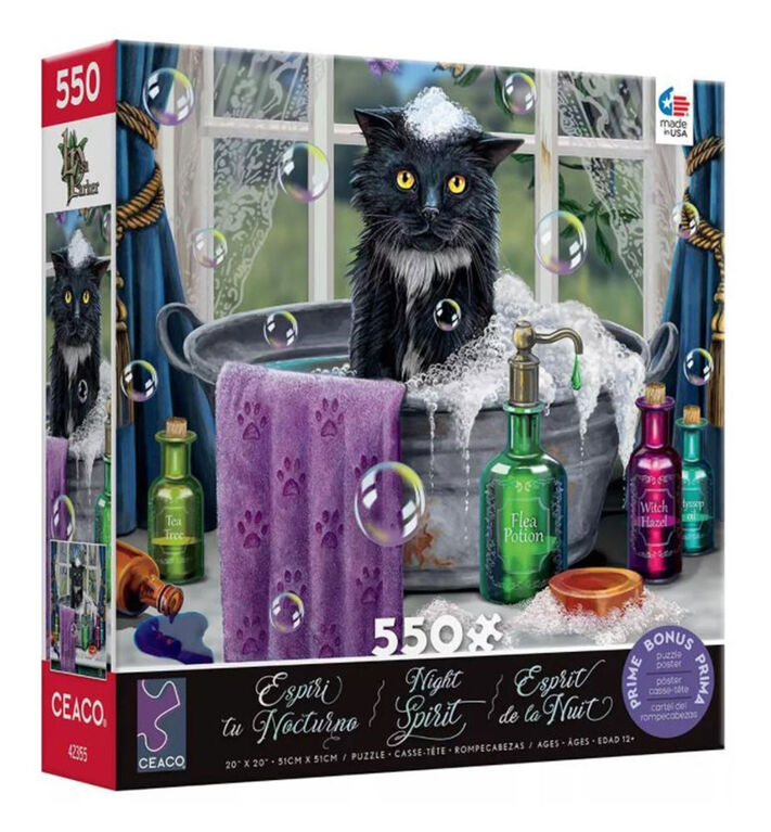 Night Spirit - Bathtime, Lisa Parker (550pcs)