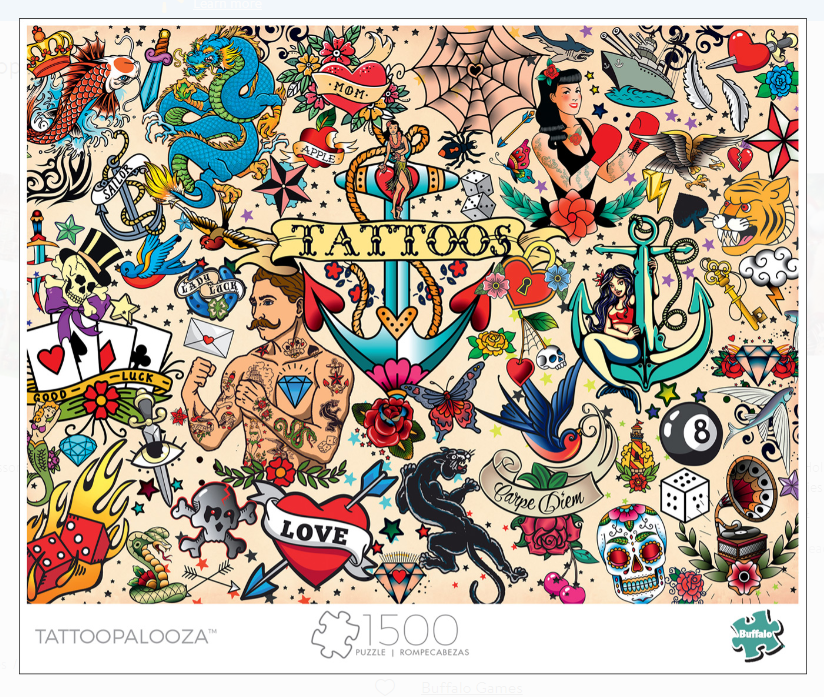 DMG Tattoopalooza (1500pcs) (DAMAGED BOX)