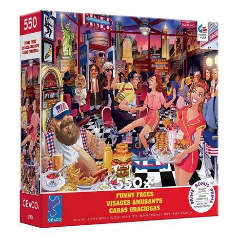Funny Faces: USA Diner (550pcs)