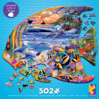Puzzle en forme de poisson (502pcs)