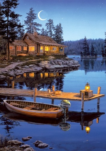 Crescent Moon Bay, Darrell Bush