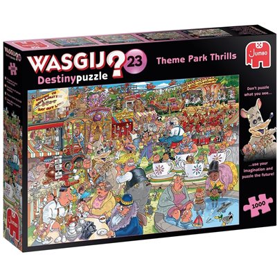 Wasgij Destiny #23, Theme Park Thrills / Frissons au parc d’attractions