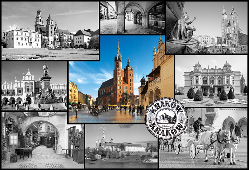 Cracow - Collage