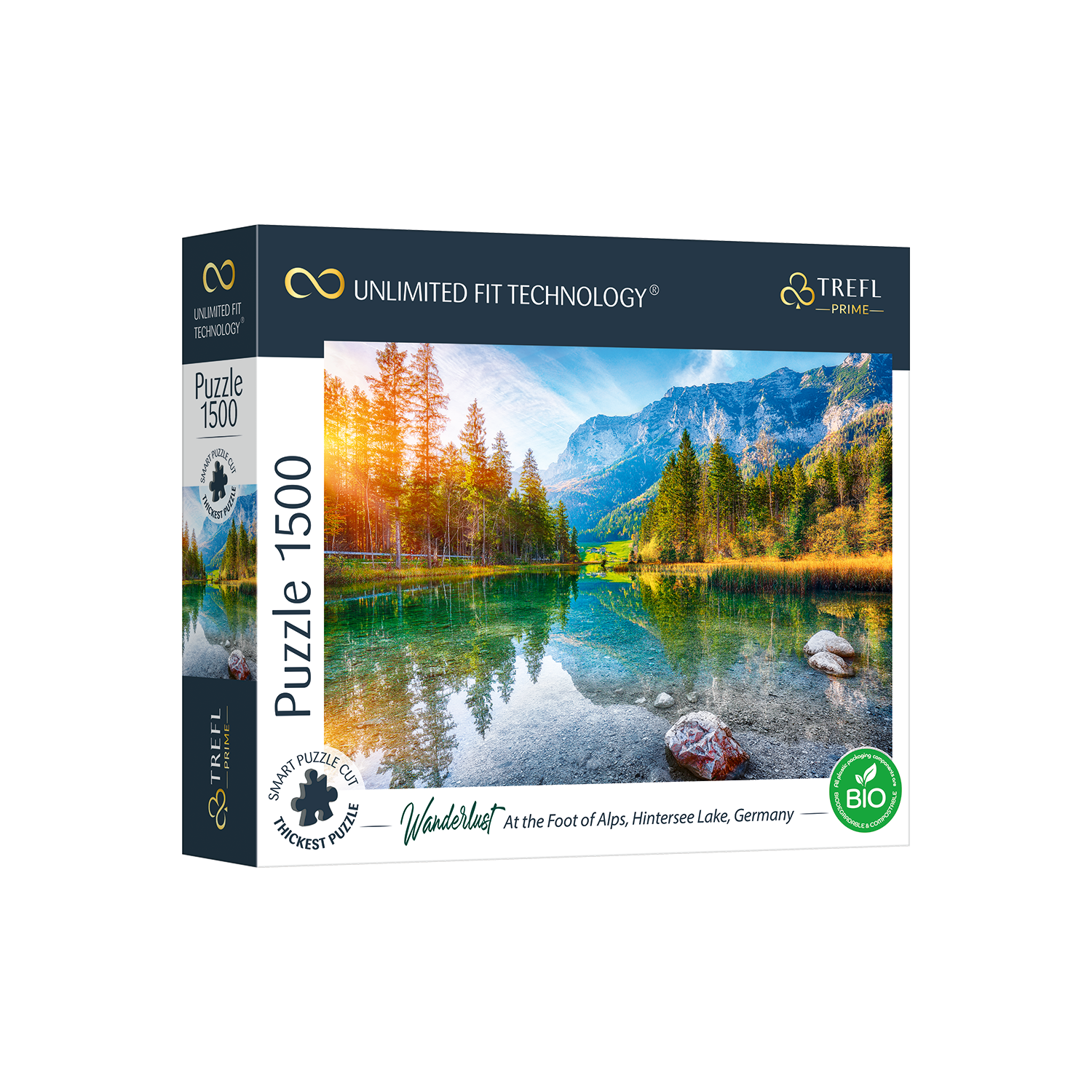 Wanderlust - Au pied des Alpes, Hintersee Lake, Allemagne (1500pcs)