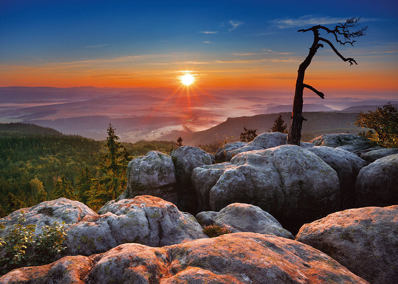 Montagnes de table, szczeliniec