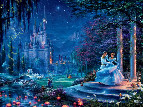 Cinderella Starlight, Thomas Kinkade Disney