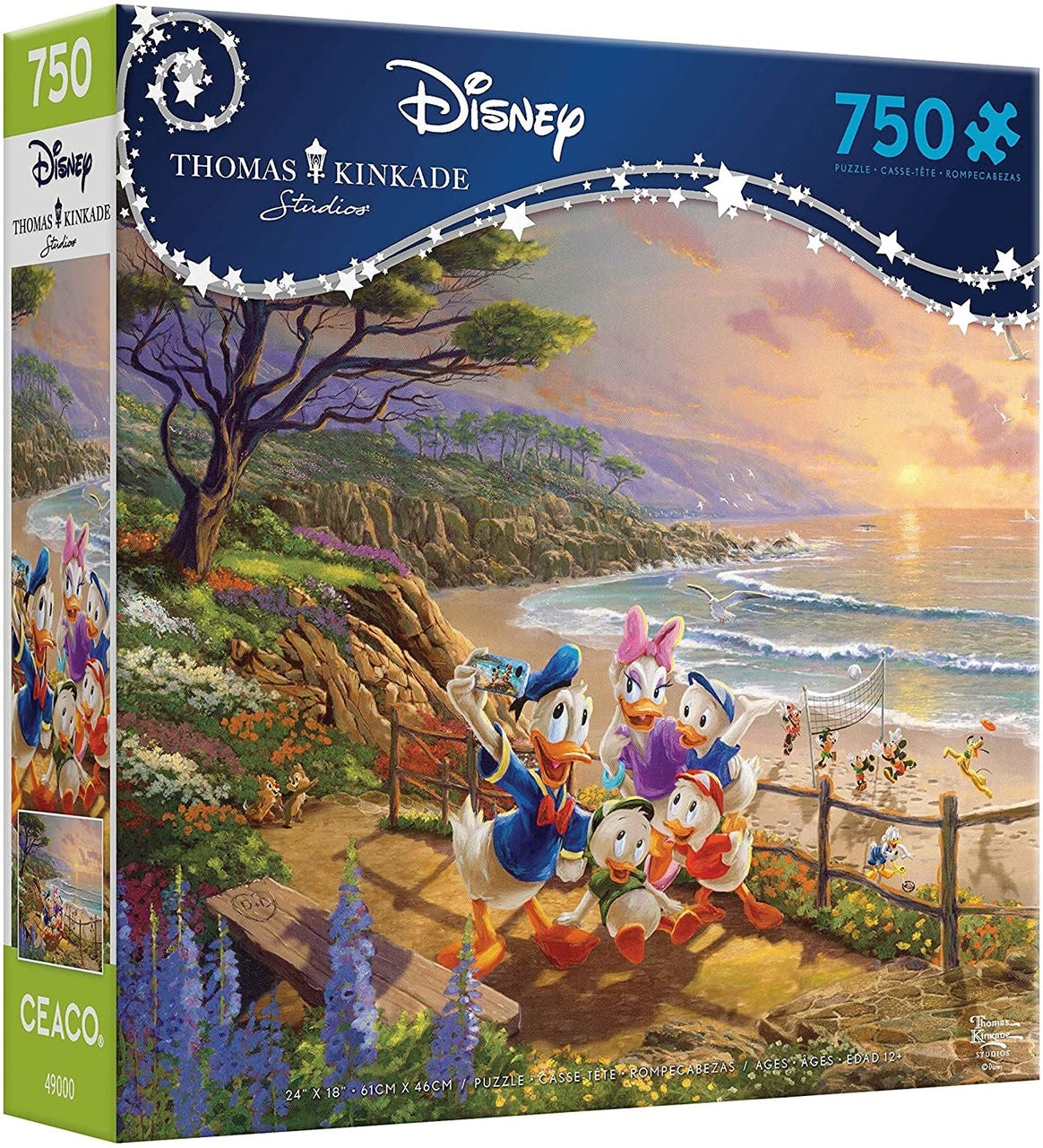 Disney - Donald et Daisy: A Duck Day Afternoon, Thomas Kinkade - Disney